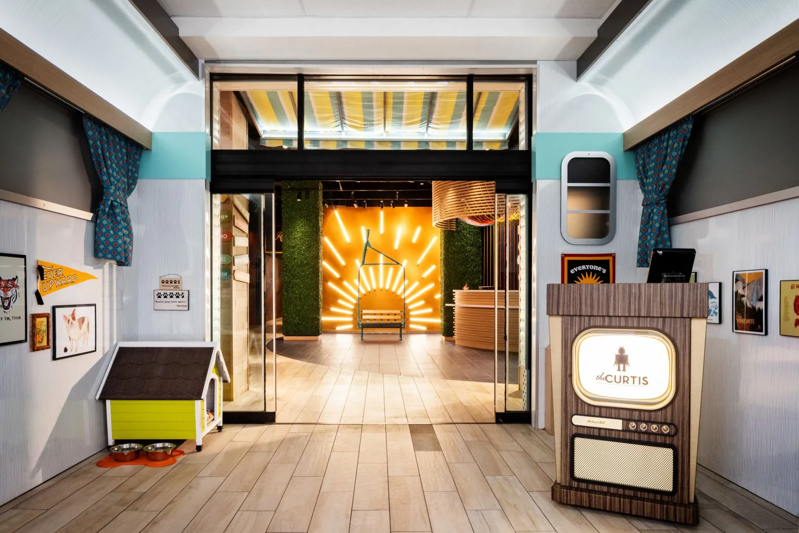 Photo of Curtis Hotel lobby